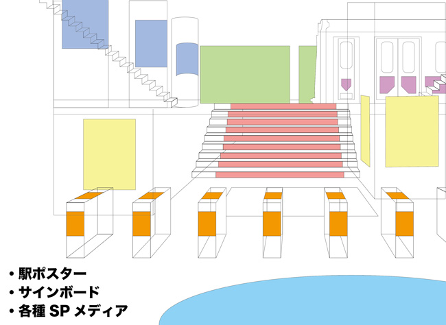 電車内